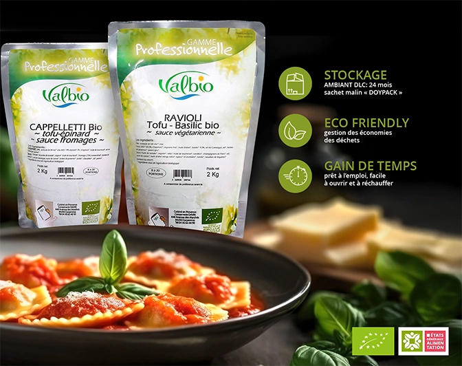 sachet-ravioli-tofu-basilic-bio-sauce-vegetarienne-gamme-professionnelle-valbio-pro-a-pro