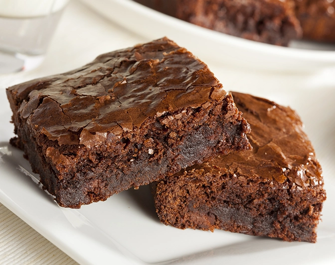 parts-de-brownies-chocolat-complet-pro-a-pro