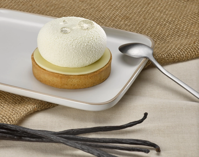 Dessert tartelette vanille
