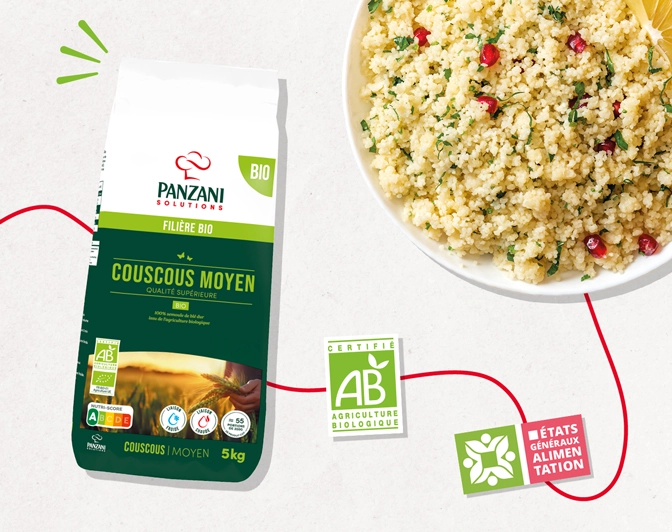 Couscous moyen Panzani Solutions