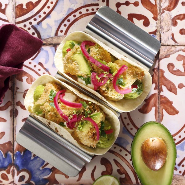 Recette tacos d'avocat pané