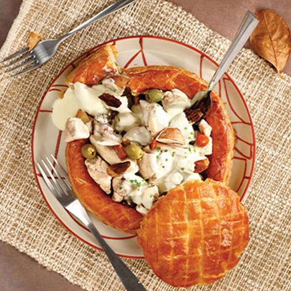 Recette vol au vent de ris de veau aux morilles