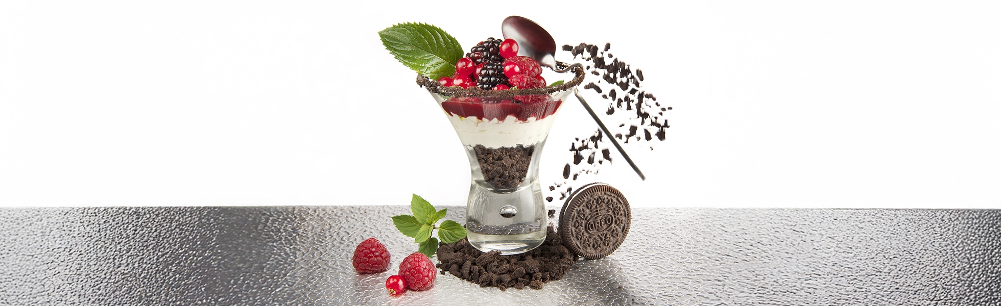 recette parfait oreo fruit rouge