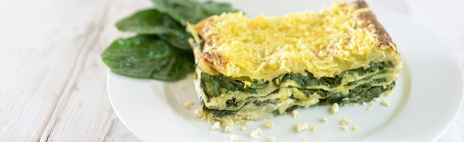 Lasagnes aux épinards et ricotta