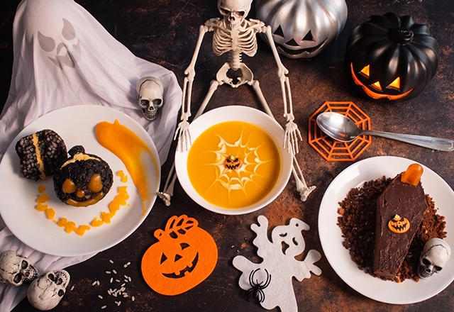 Idée menu Halloween PRO à PRO