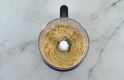 préparation houmous