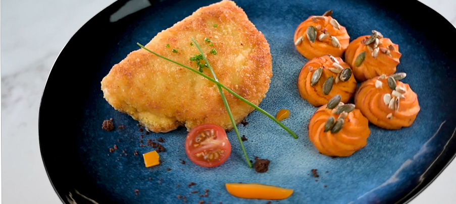 Recette cordon bleu et pomme duchesse