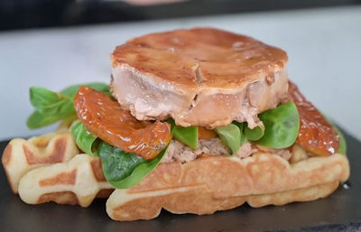 montage burger chapeau basque