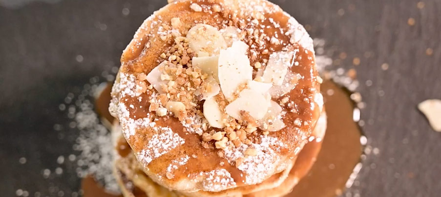 Recette beignet de pomme façon pancakes