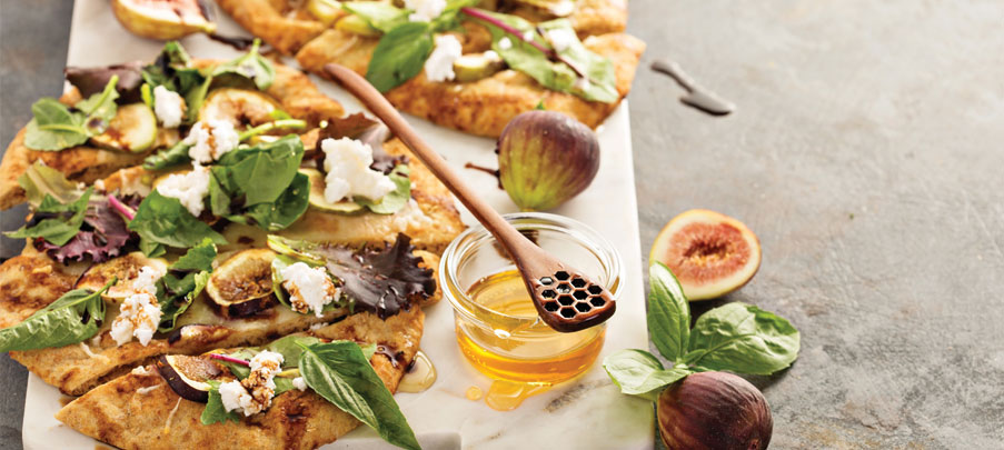 Pizza figues miel