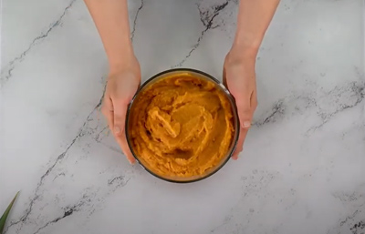 préparation purée de patate douce