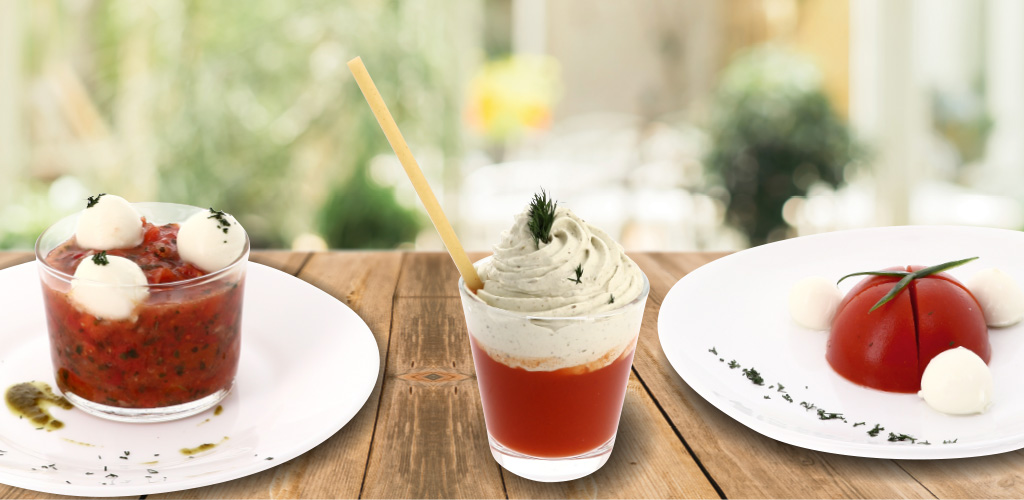 Recette tomate mozarella sous 3 déclinaisons