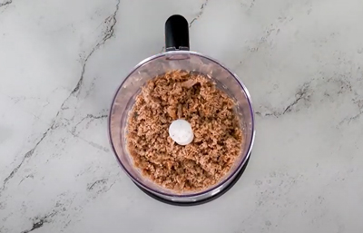 préparation tapenade de thon