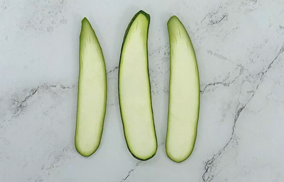 préparation courgette