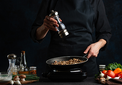 préparation de la sauce