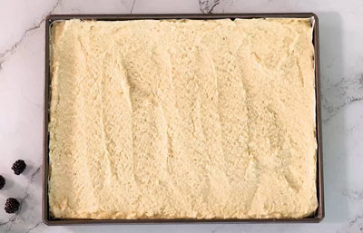 préparation crumbcake