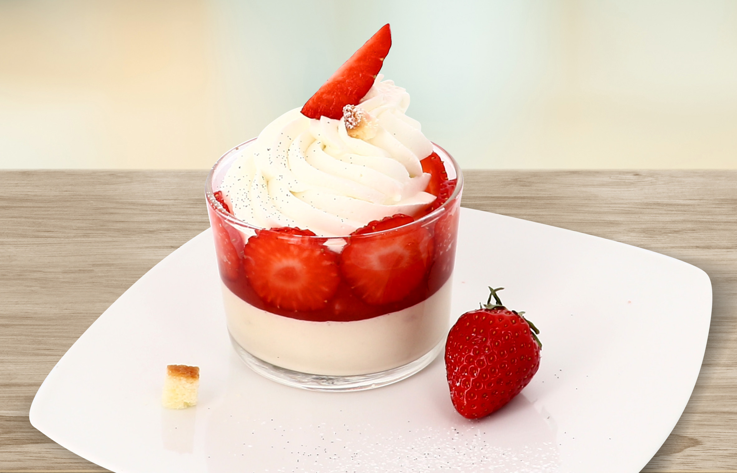 Fraisier texture classique
