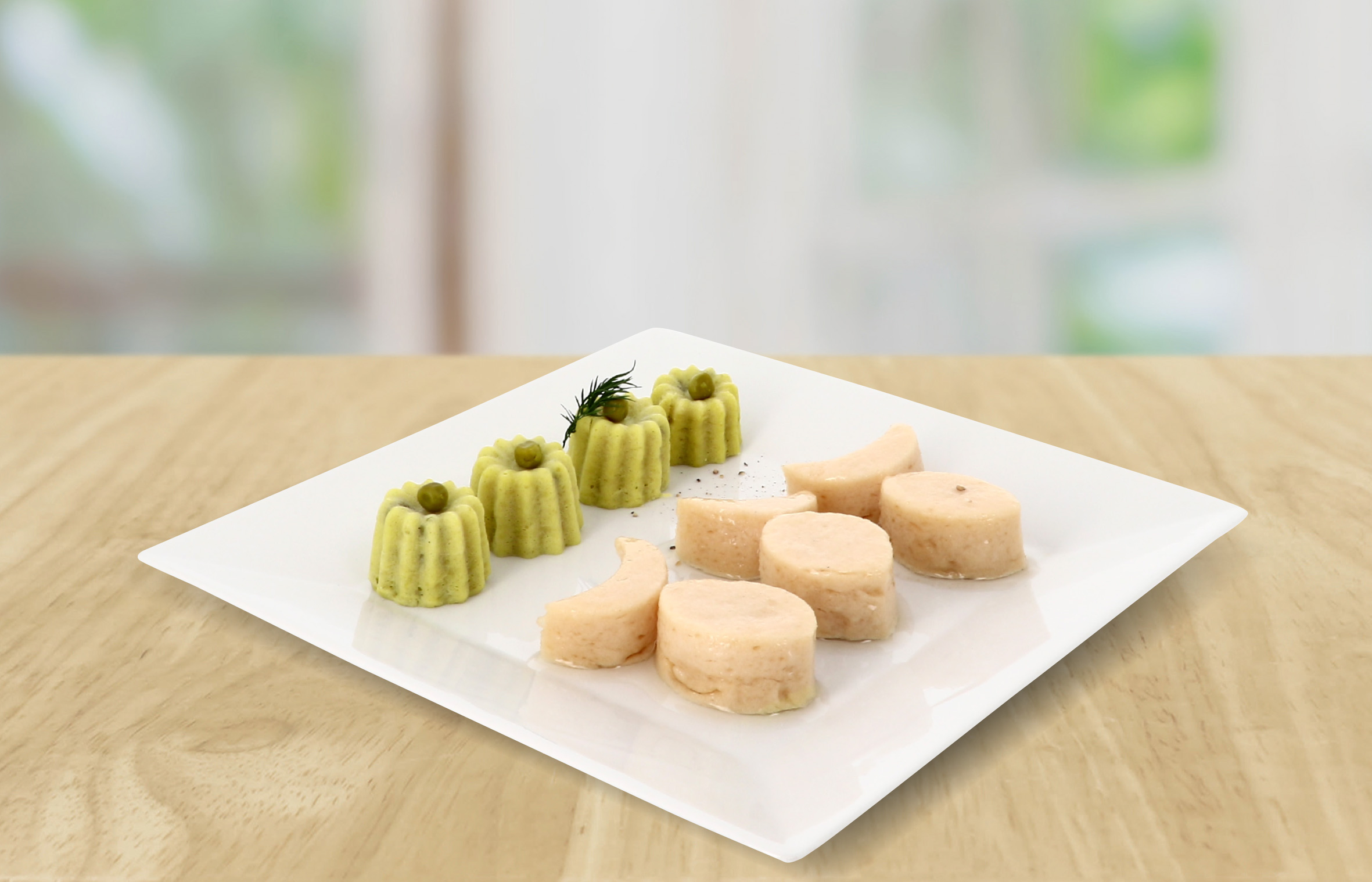 Brandade de morue texture manger main